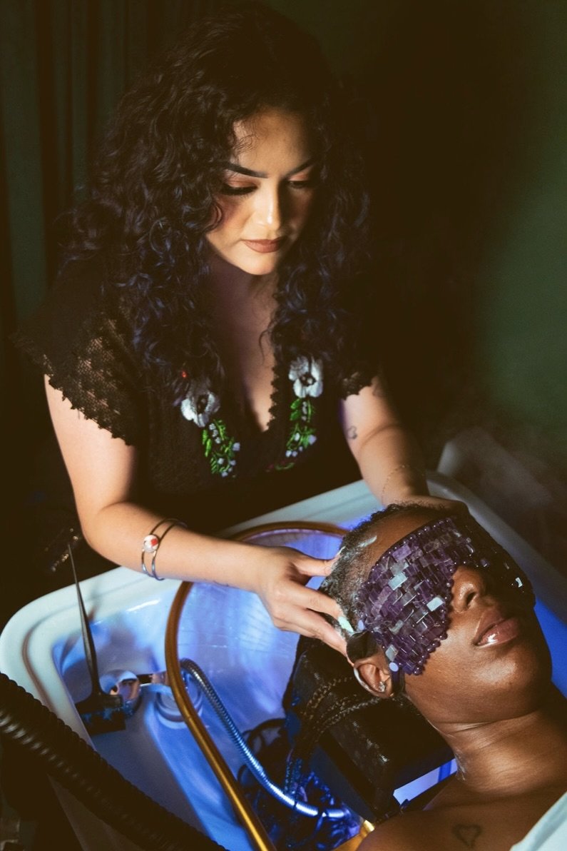 Water ritual treatment sequence